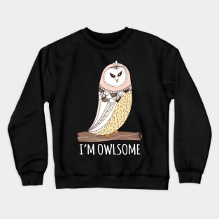 Owlsome Owls Crewneck Sweatshirt